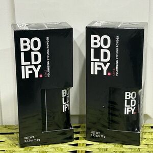 BOLDIFY Qty 2 Hair Volumizing Styling Powder 12g Instant Root Lift NEW